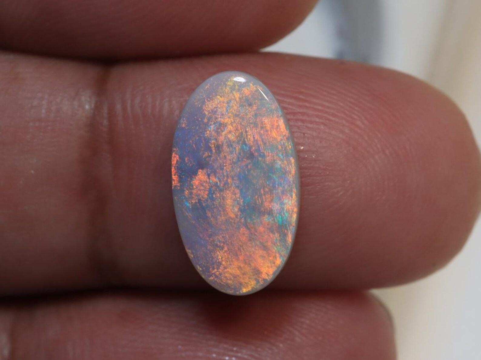 2.55 Ct Lightning Ridge Dark Opal TOG-1291 - Image 2