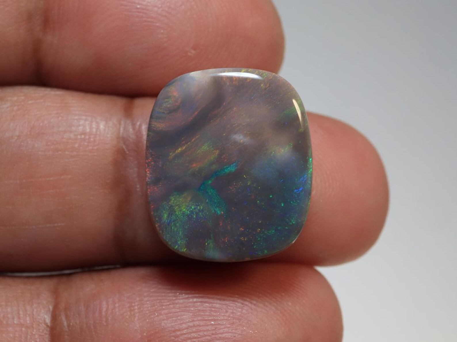 7.45 Ct Lightning Ridge Dark Opal TOG-1974 - Image 2