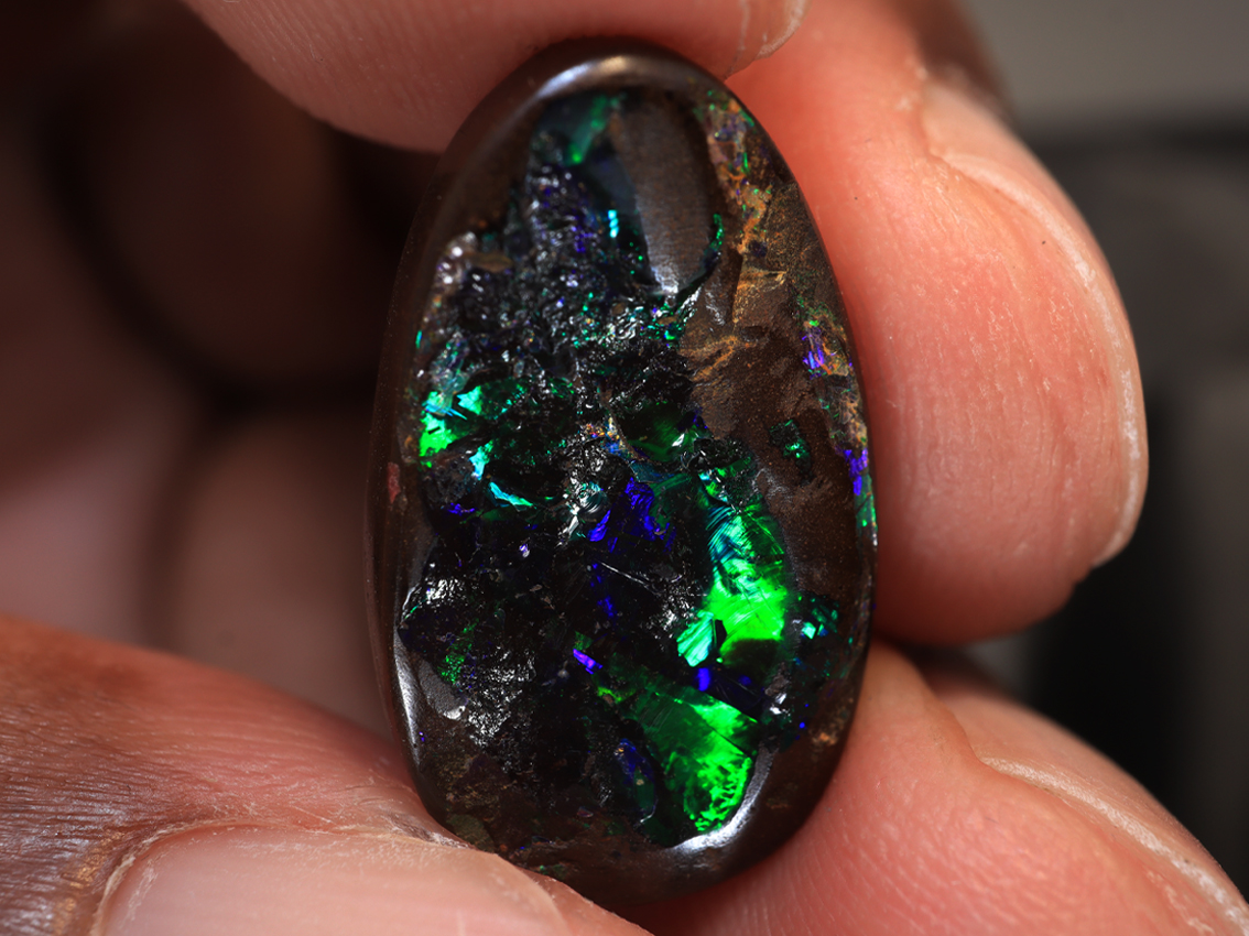 15.70 Ct. Polished Boulder Opal TOG-2133