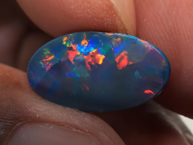 2.60 Ct. Lightning Ridge Opal Doublet TOG-1246 - Image 3