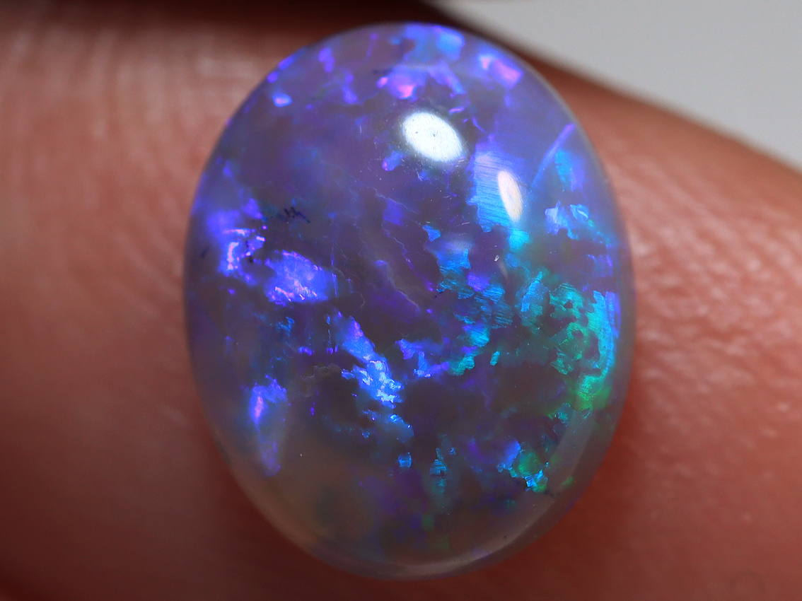 2.05 Ct. (SOLD) Lightning Crystal Polished Opal TOG-861