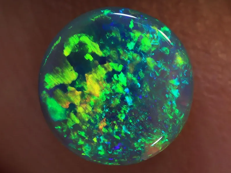 0.50 Ct. Lightning Ridge Semi Black Opal TOG-1124