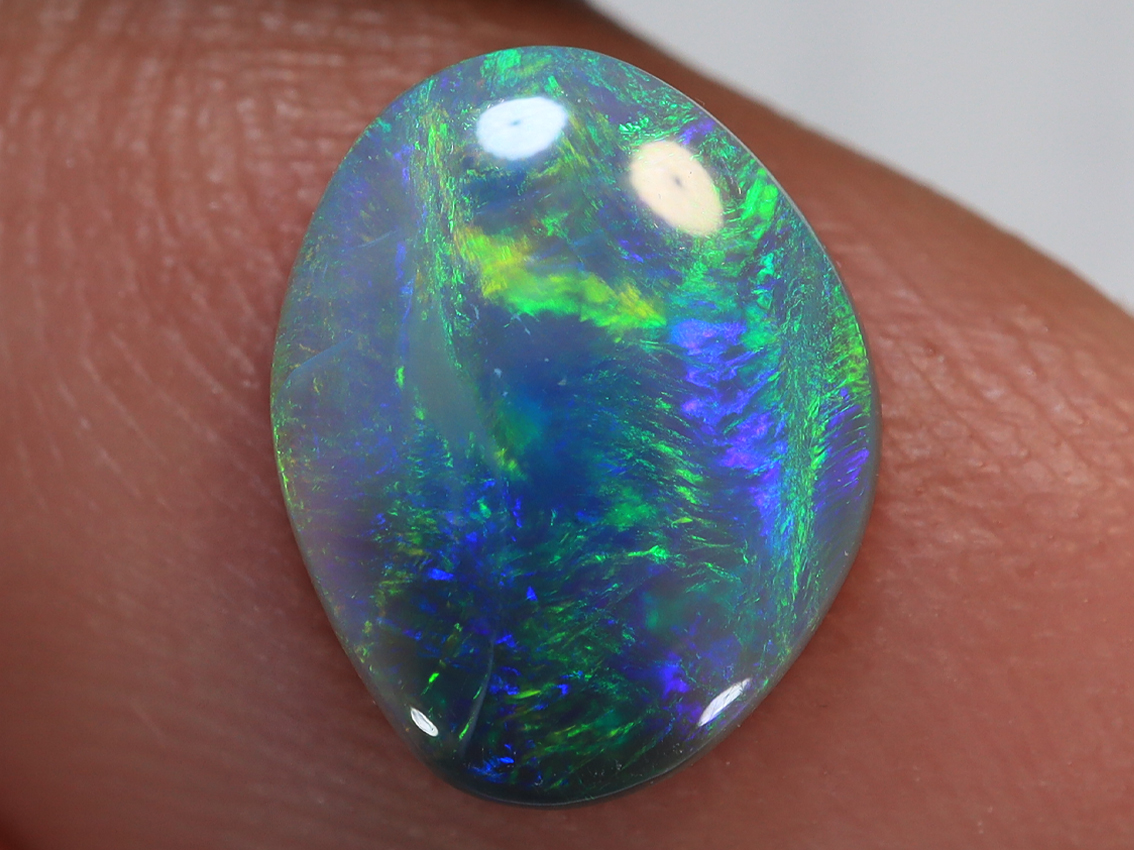 1.50 Ct. Lightning Ridge Semi Black Opal TOG-1183 - Image 3