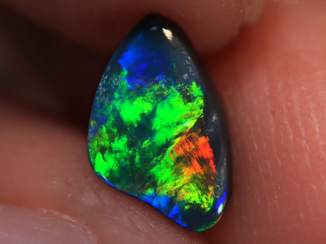 0.55 Ct. Lightning Ridge Black Opal TOG-1186 - Image 2