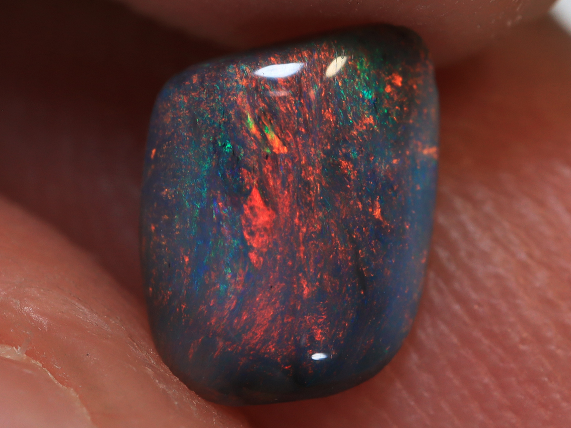 0.60 Ct. Lightning Ridge Black Opal TOG-1196