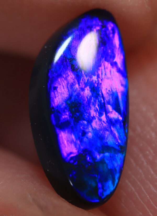 0.80 Ct. Lightning Ridge Black Opal TOG-1203