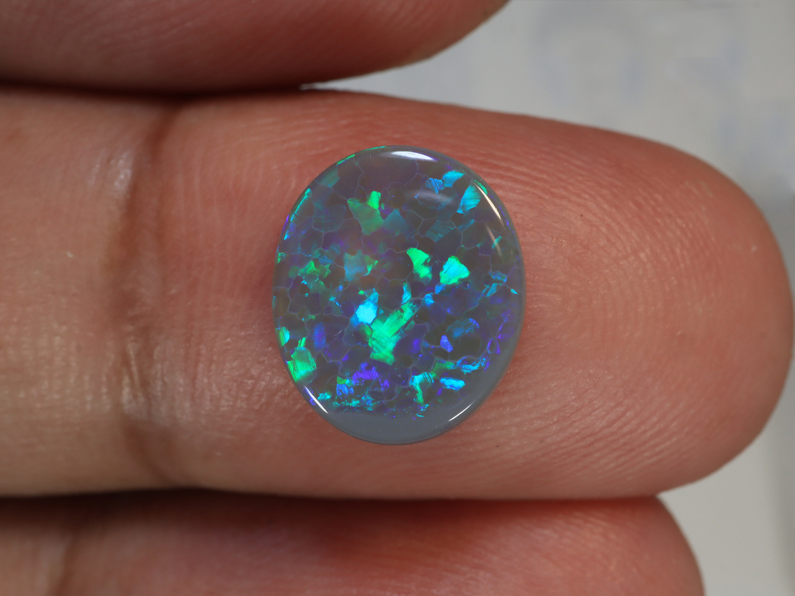 1.50 Ct. Lightning Ridge Semi Black Opal TOG-1228 - Image 7