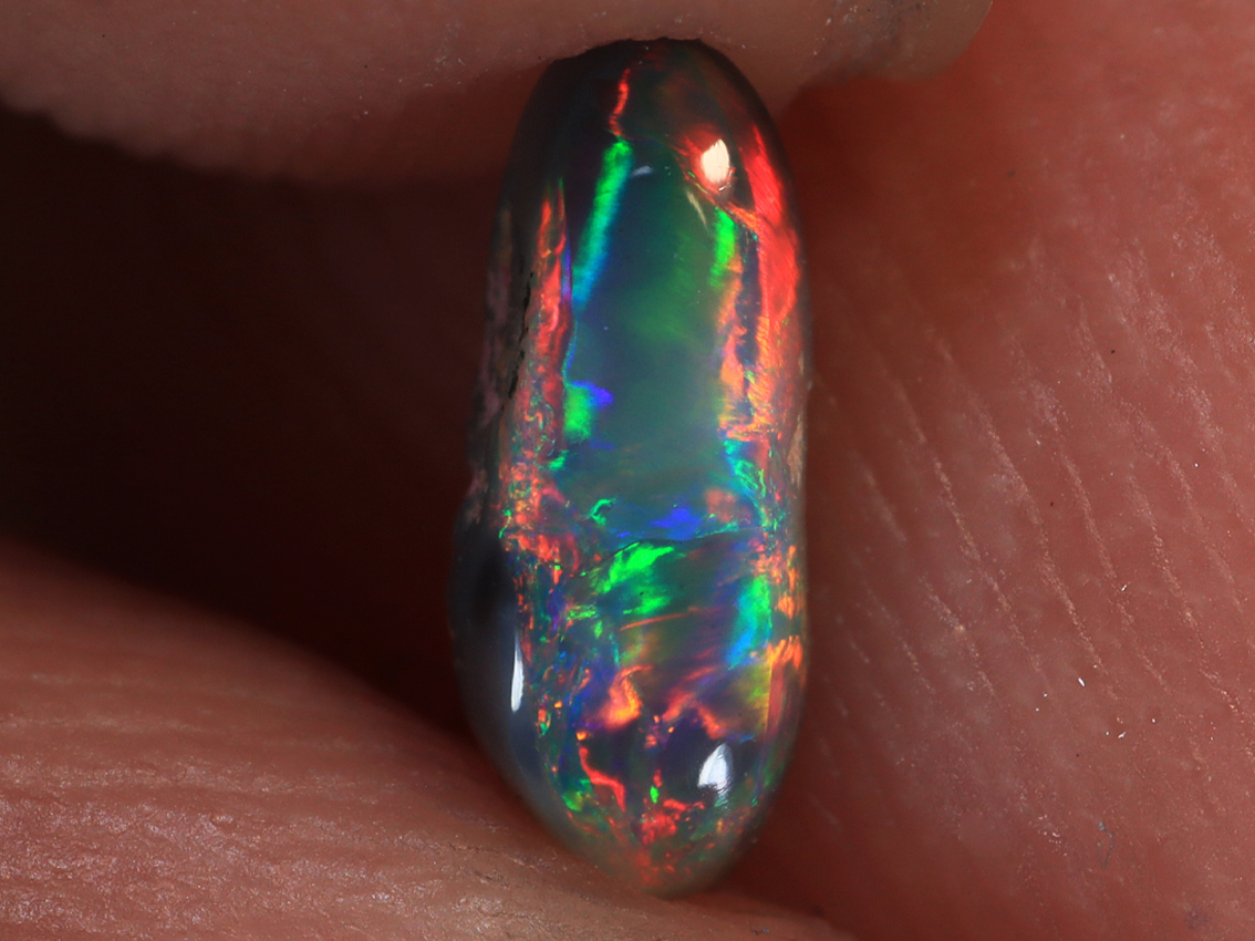 0.35 Ct. Lightning Ridge Black Opal TOG-1238