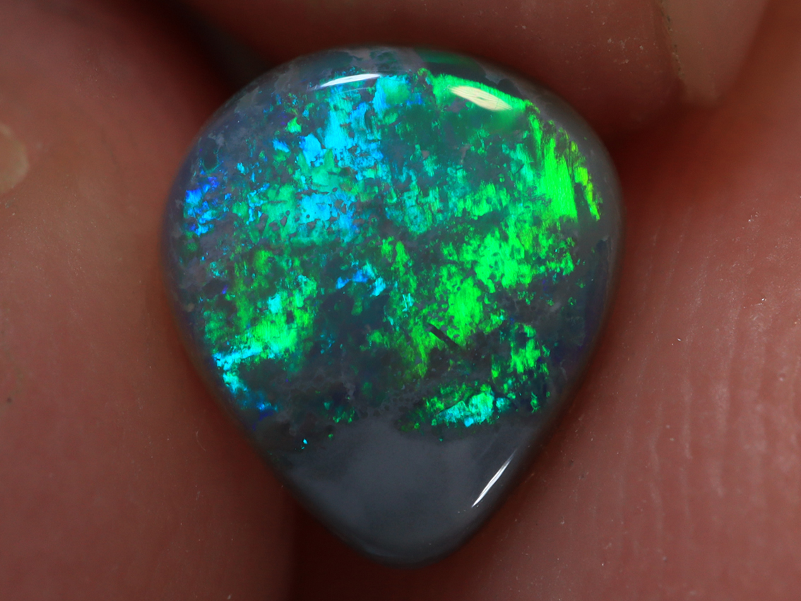 0.90 Ct. Lightning Ridge Semi Black Opal TOG-1242