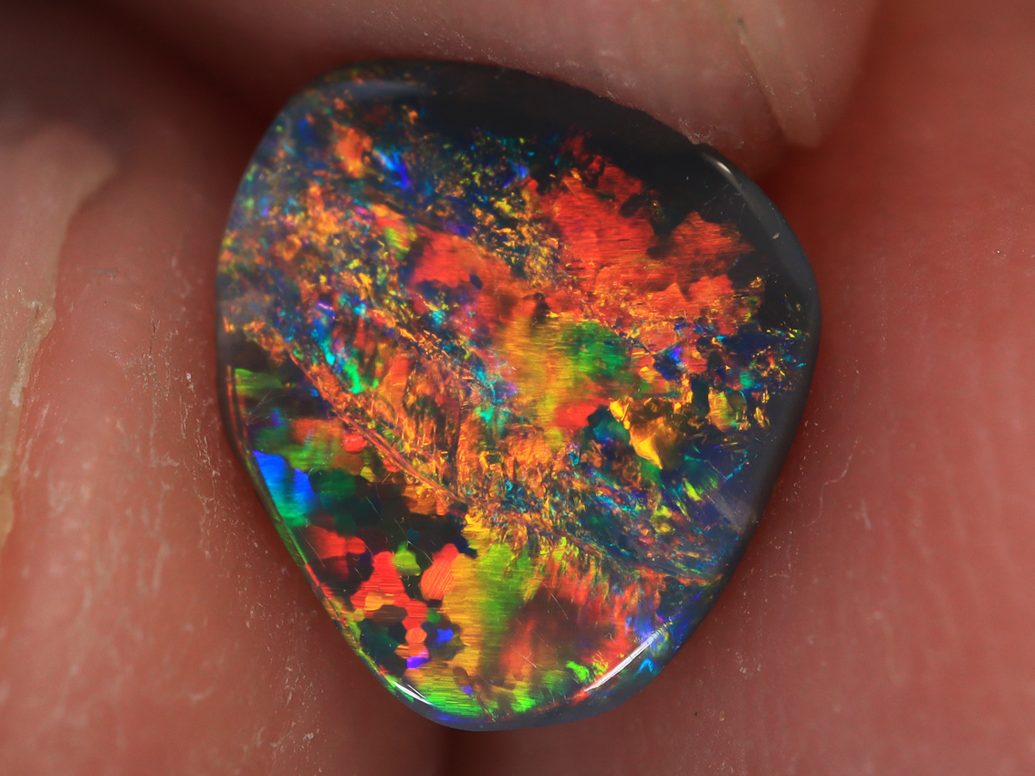 0.70 Ct. Lightning Ridge Black Opal TOG-1259