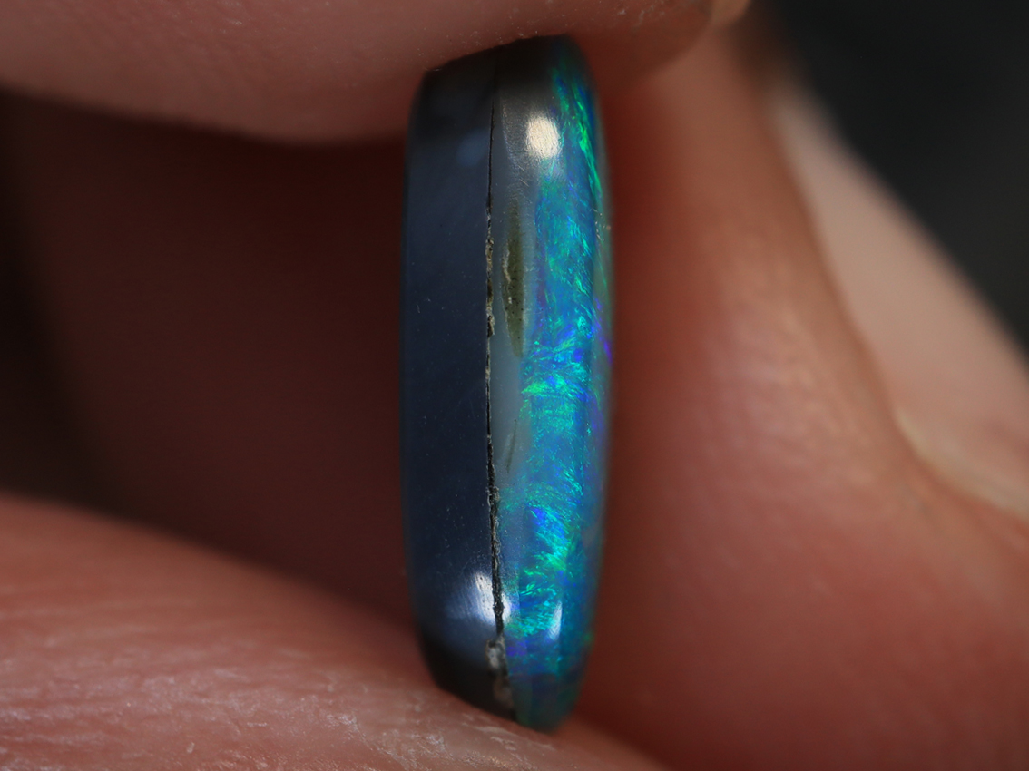 1.20 Ct. Lightning Ridge Doublet Opal TOG-1277 - Image 3