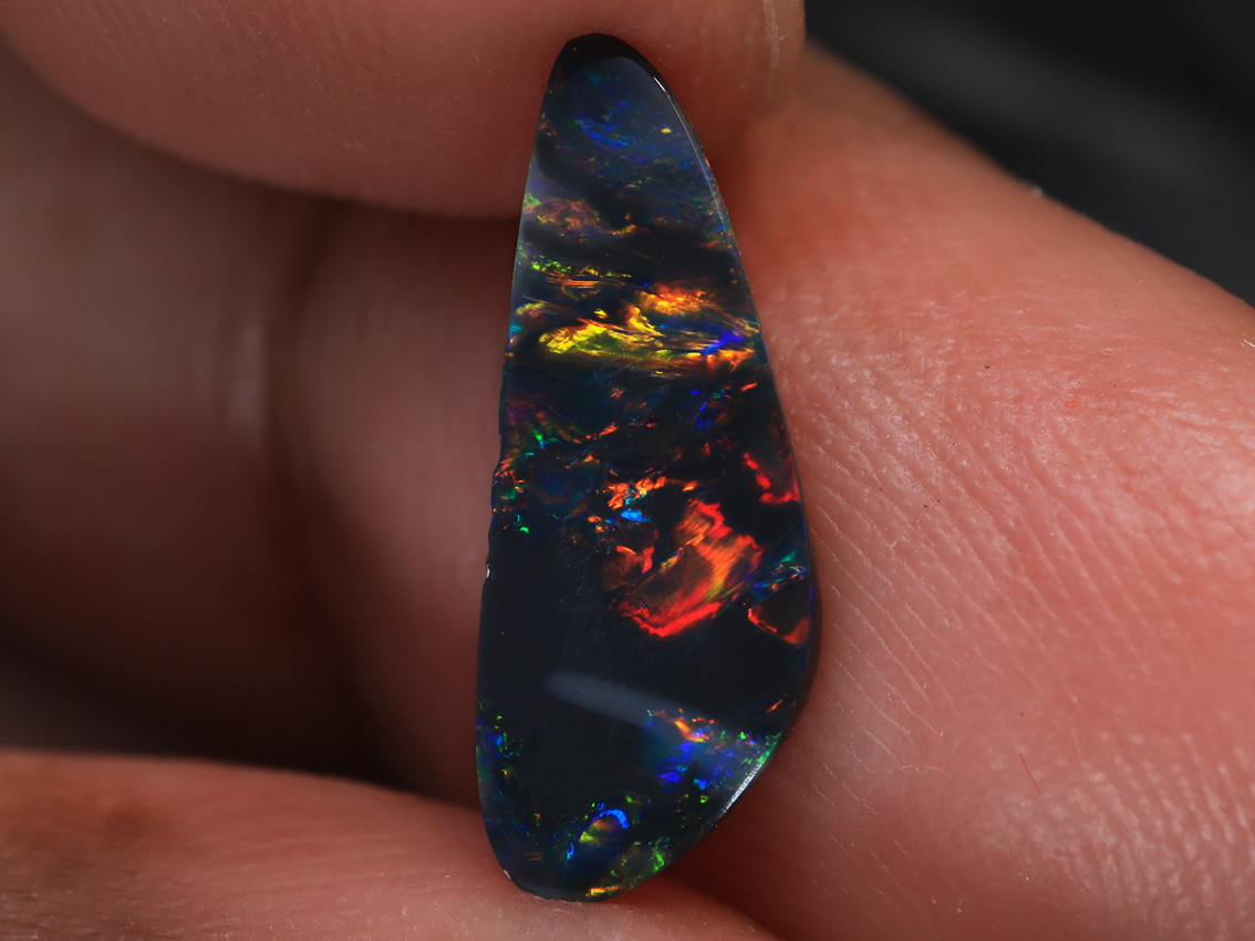 1.00 Ct. Lightning Ridge Black Opal TOG-1273