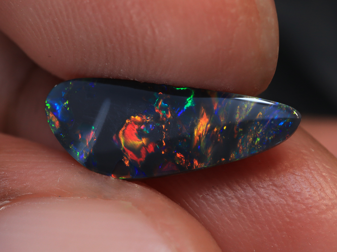 1.00 Ct. Lightning Ridge Black Opal TOG-1273 - Image 3