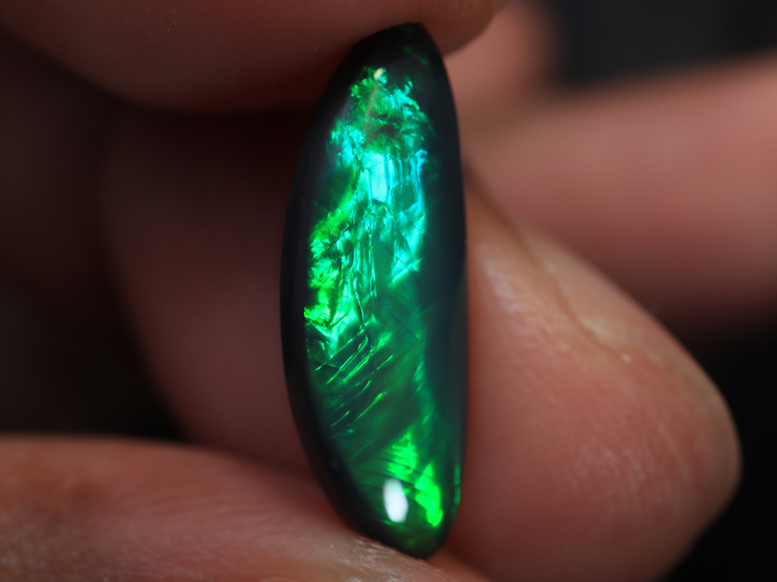 2.80 Ct. Lightning Ridge Black Opal TOG-1275