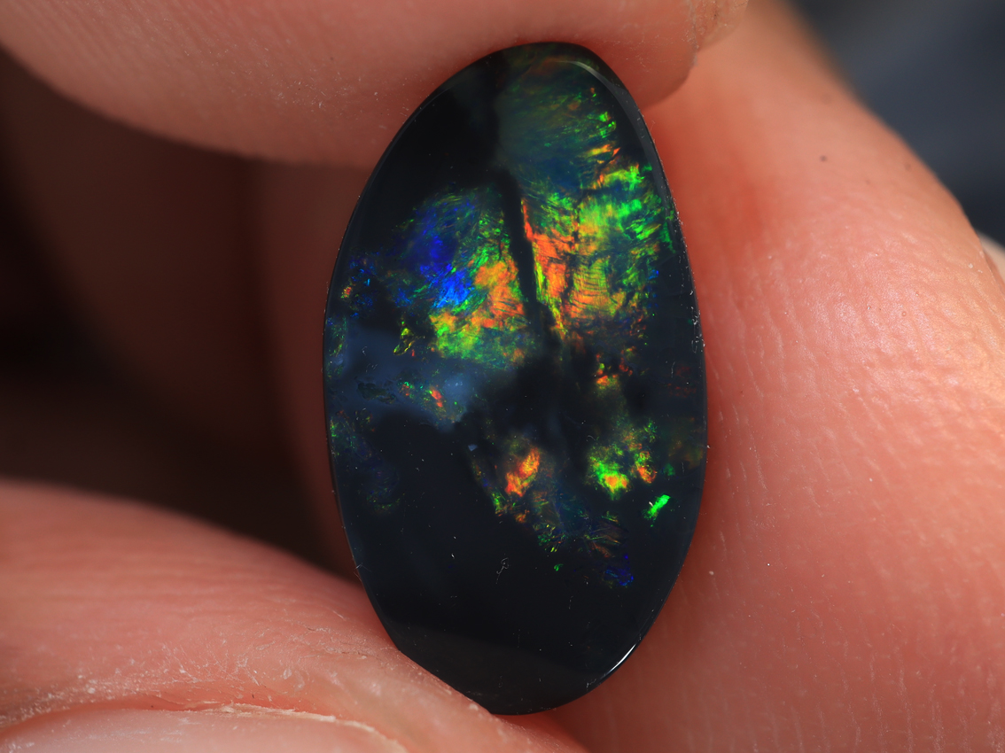 1.60 Ct. Lightning Ridge Black Opal TOG-1285