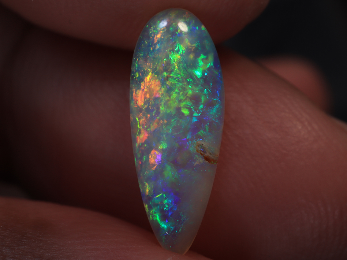 1.30 Ct Lightning Ridge Crystal Opal TOG- 1298 - Image 3