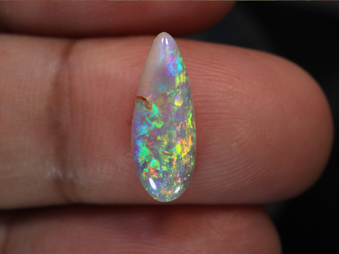 1.30 Ct Lightning Ridge Crystal Opal TOG- 1298 - Image 7
