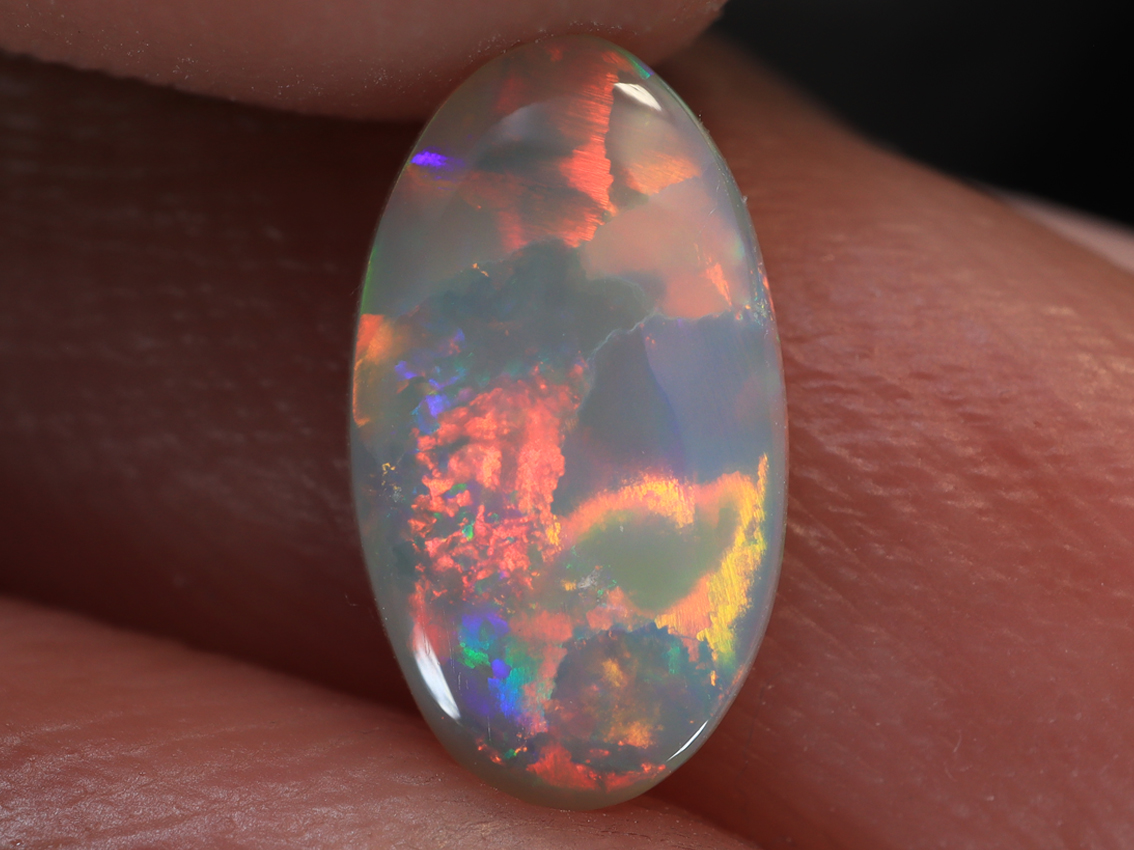 0.70 Ct. Lightning Ridge Semi Black Opal TOG-1327