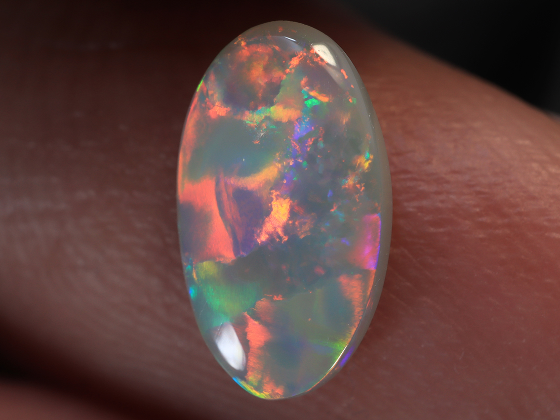0.70 Ct. Lightning Ridge Semi Black Opal TOG-1327 - Image 4