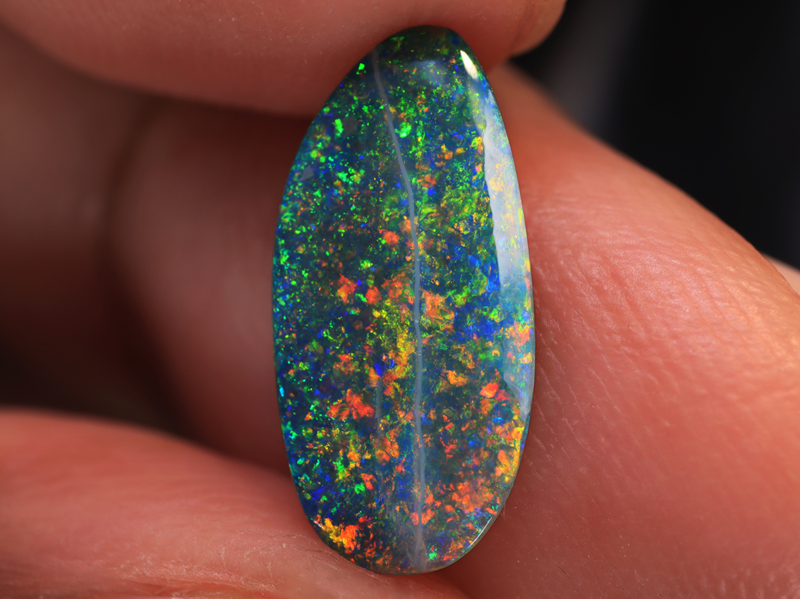 1.30 Ct. Lightning Ridge Black Opal TOG-1330