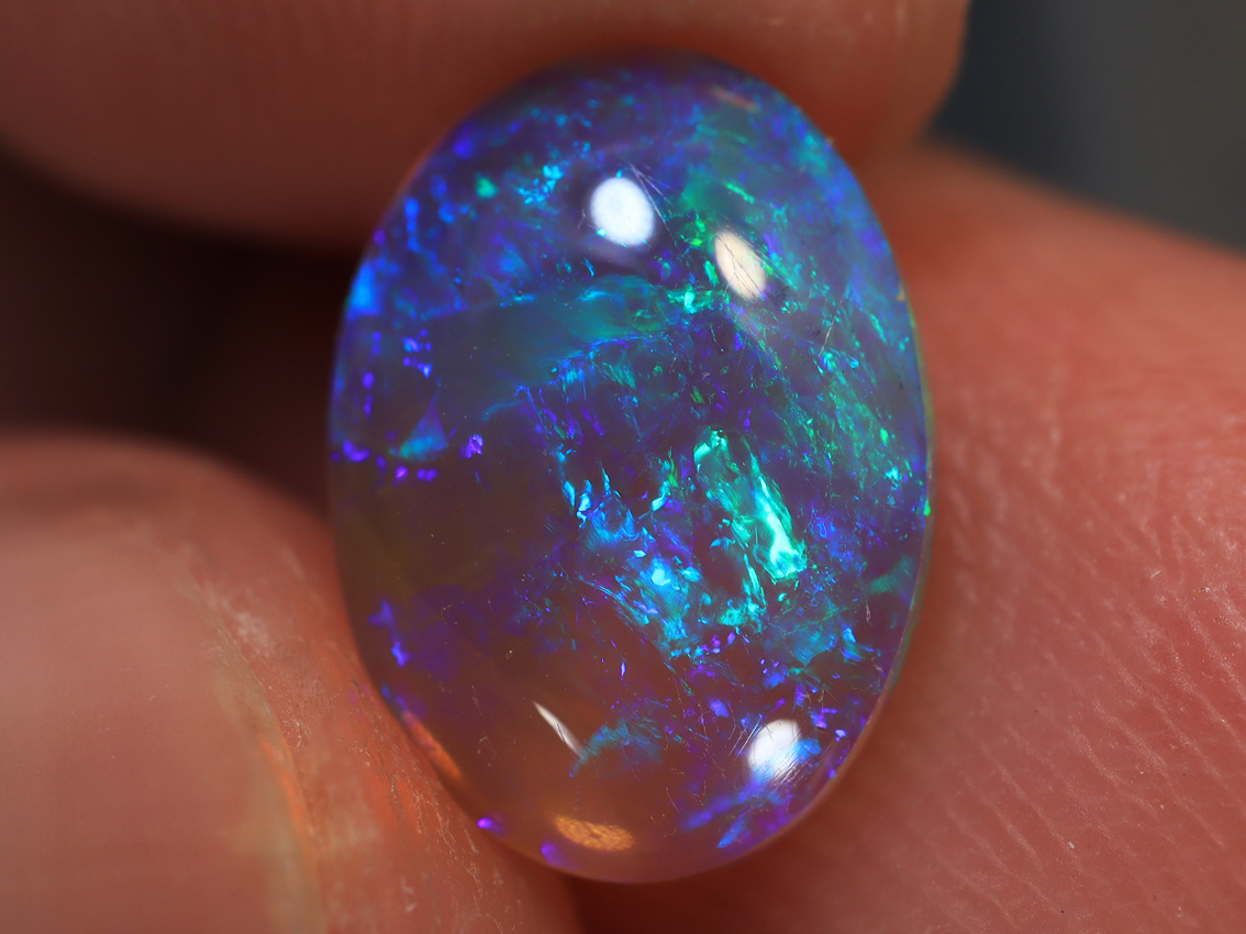 1.80 Ct. Lightning Ridge Crystal Opal TOG-1337