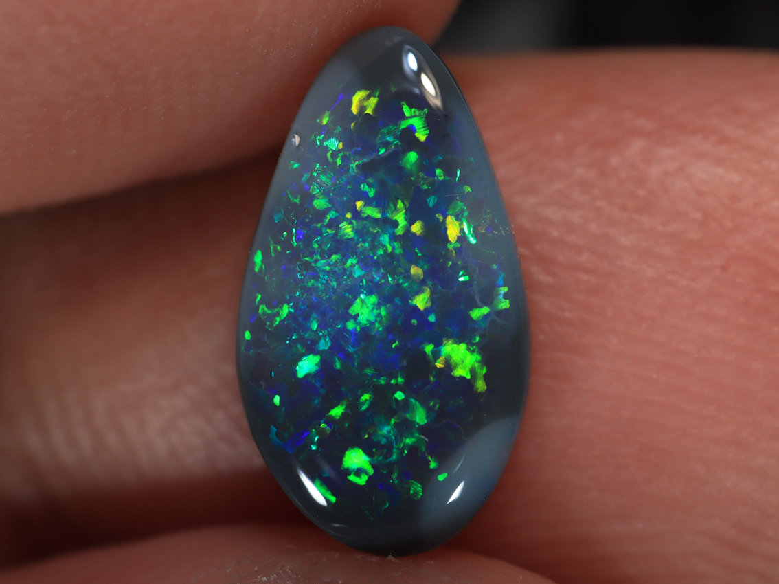 1.30 Ct. Lightning Ridge Black Opal TOG-1346
