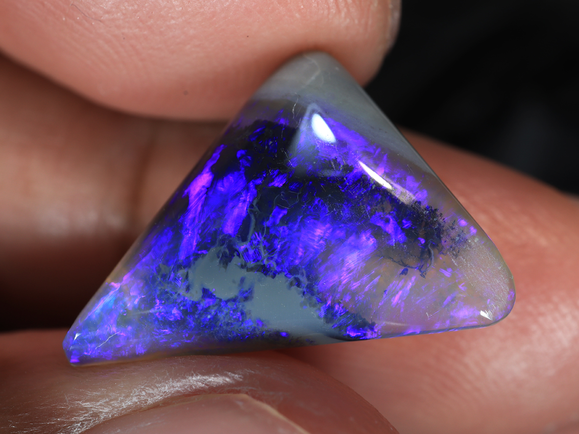 5.55 Ct. Lightning Ridge Semi Black Opal TOG-1349 - Image 2