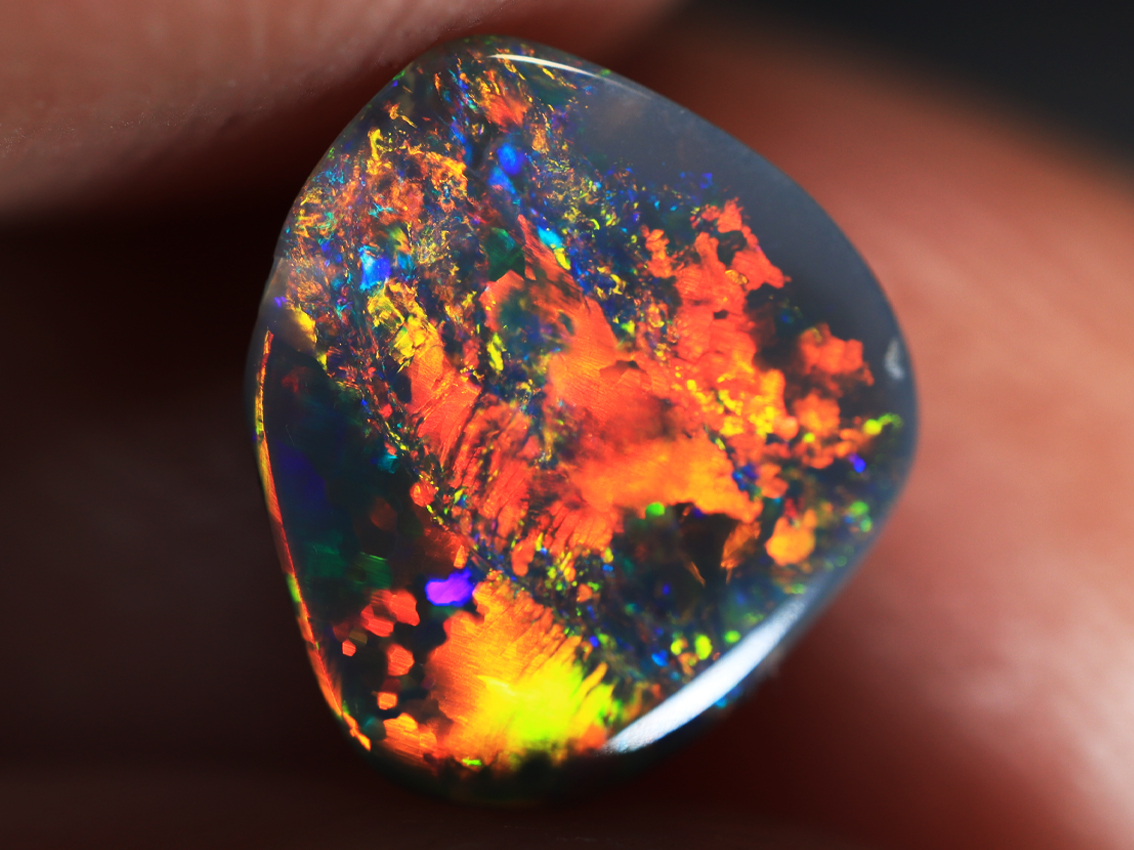 0.70 Ct. Lightning Ridge Black Opal TOG-1259 - Image 3