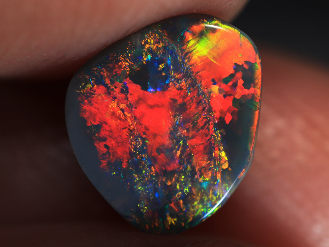0.70 Ct. Lightning Ridge Black Opal TOG-1259 - Image 2