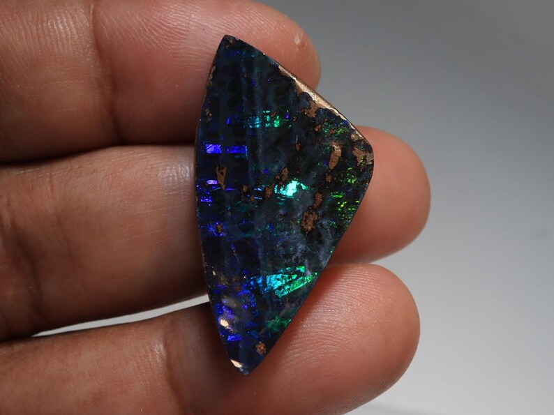 28.25 Ct. Rare Pattern Winton Boulder Polished Opal TOG-2024 - Image 5