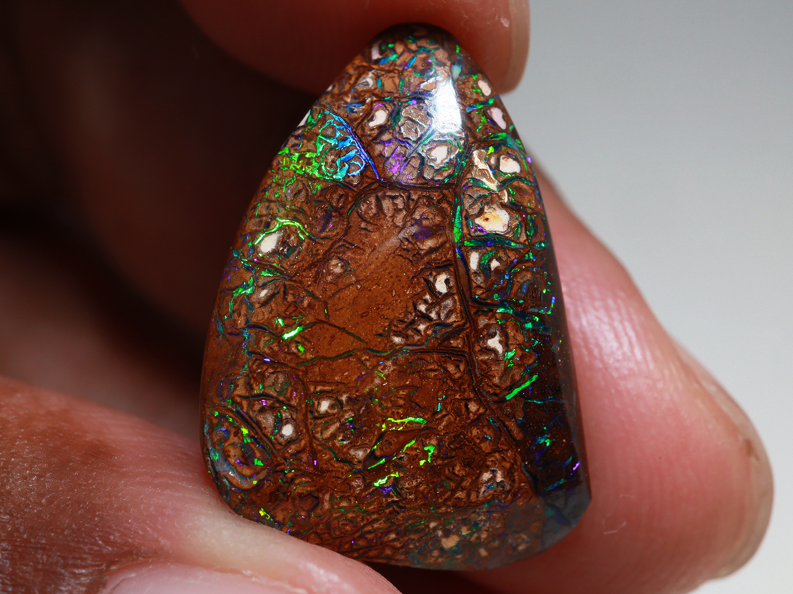 12.55 Ct. Yowah Boulder Polished Opal TOG-2046