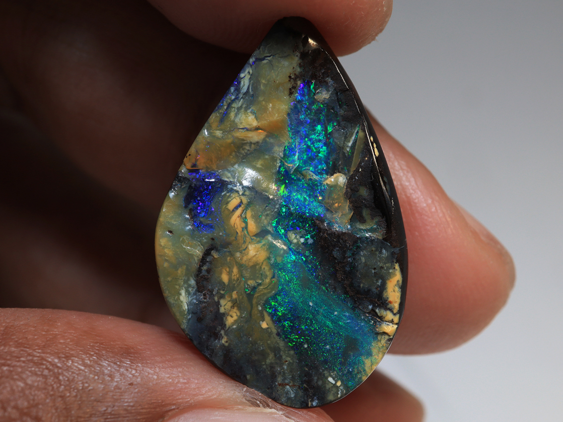 27.30 Ct. Boulder Polished Opal TOG-2047