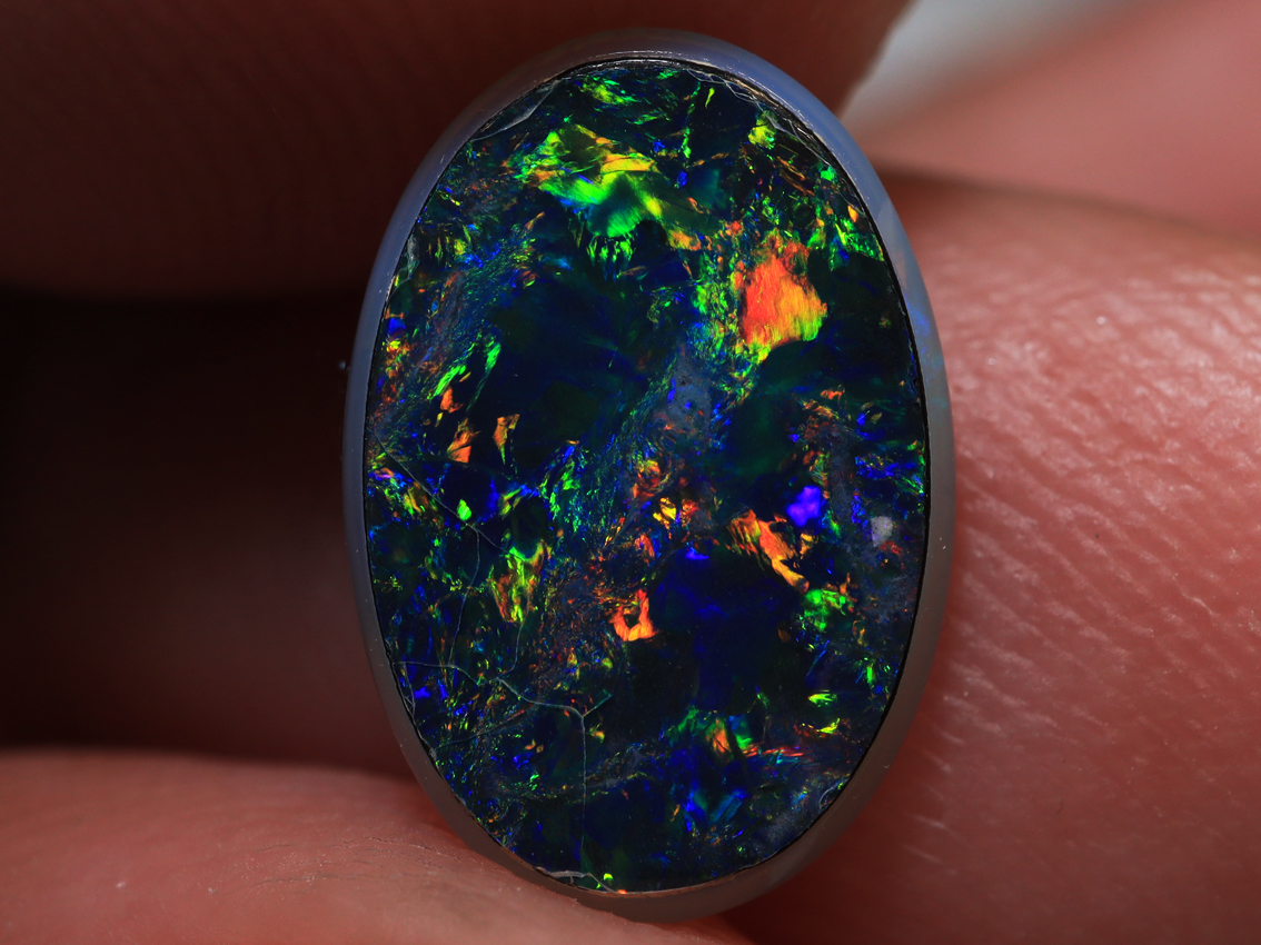 1.50 Ct. Winton Top Grade Boulder Opal Doublet TOG-1095