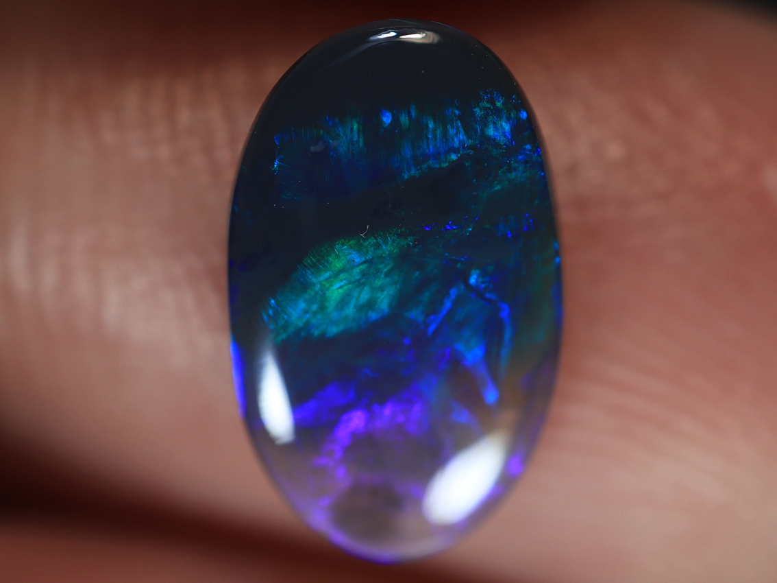 1.00 Ct. Lightning Ridge Black Opal TOG-1357