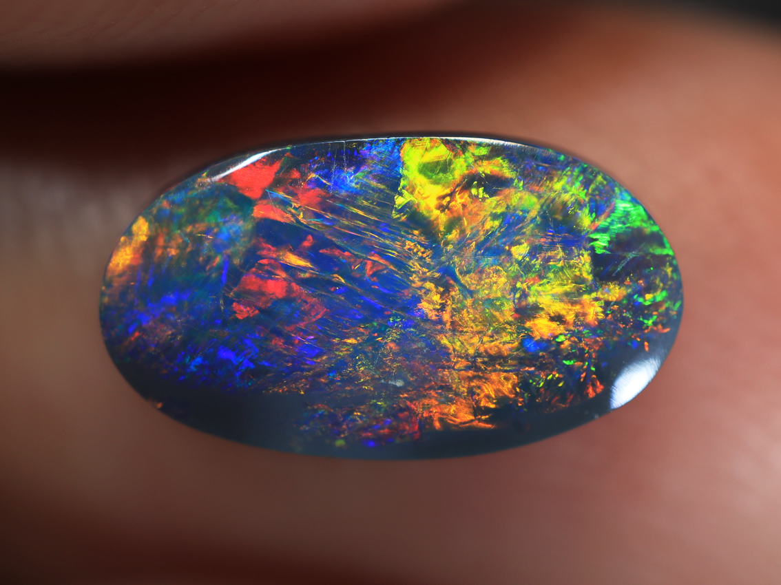 1.10 Ct. Lightning Ridge Black Opal TOG-1365