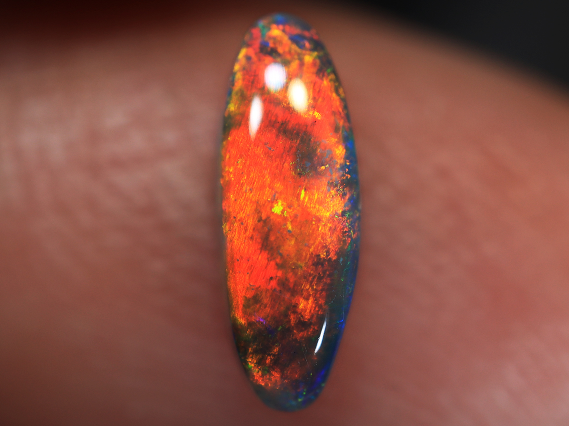0.60 Ct. Lightning Ridge Black Opal TOG-1362