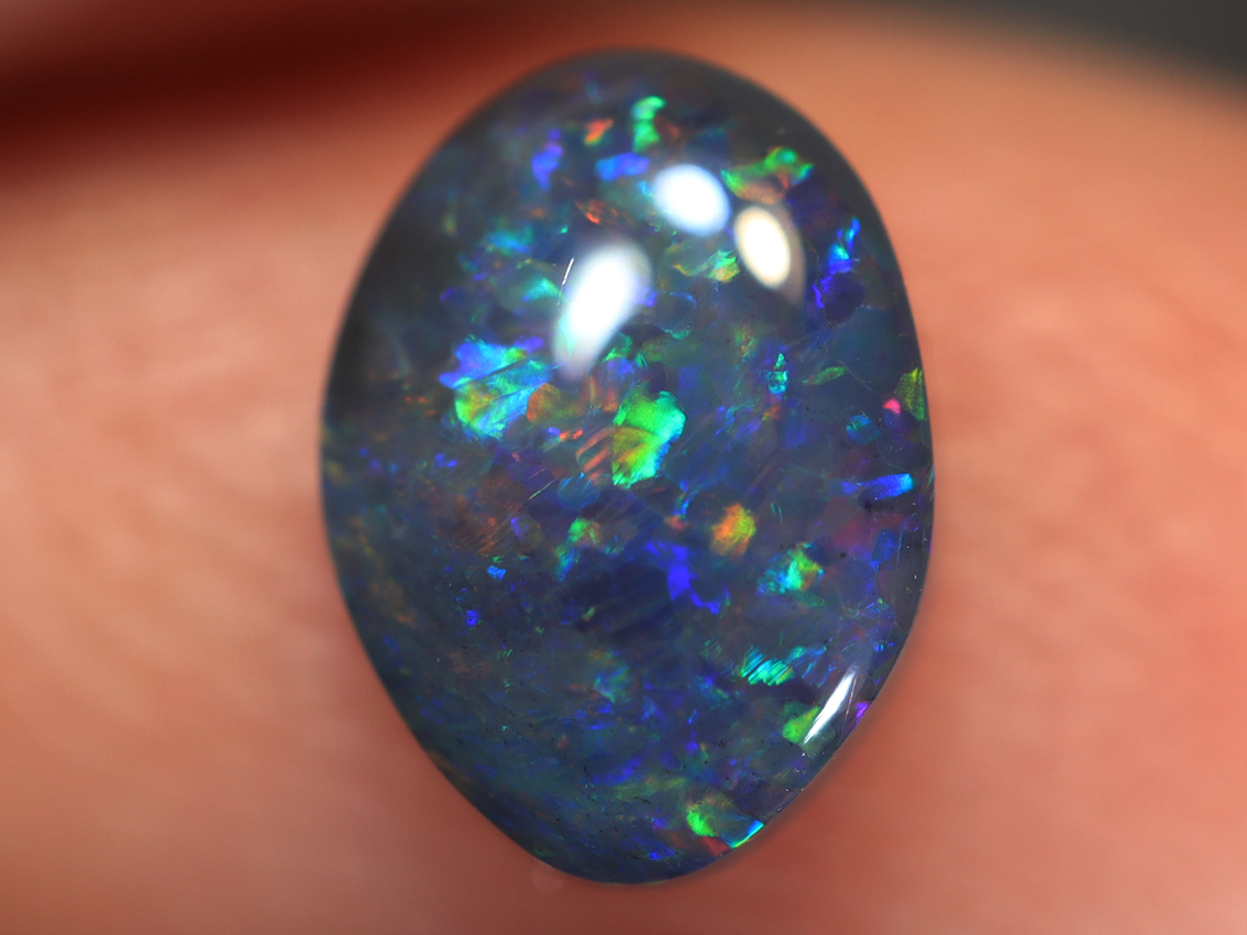 0.70 Ct. Lightning Ridge Black Opal TOG-1367