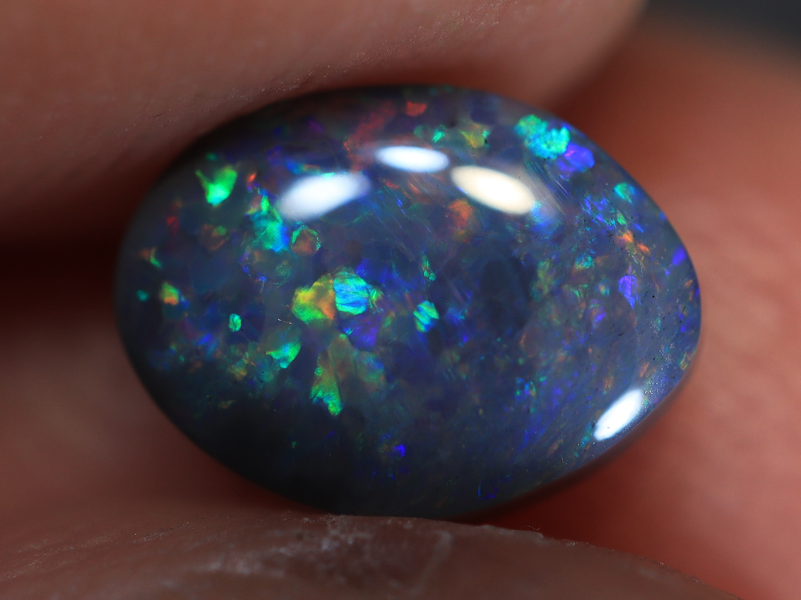 0.70 Ct. Lightning Ridge Black Opal TOG-1367 - Image 4