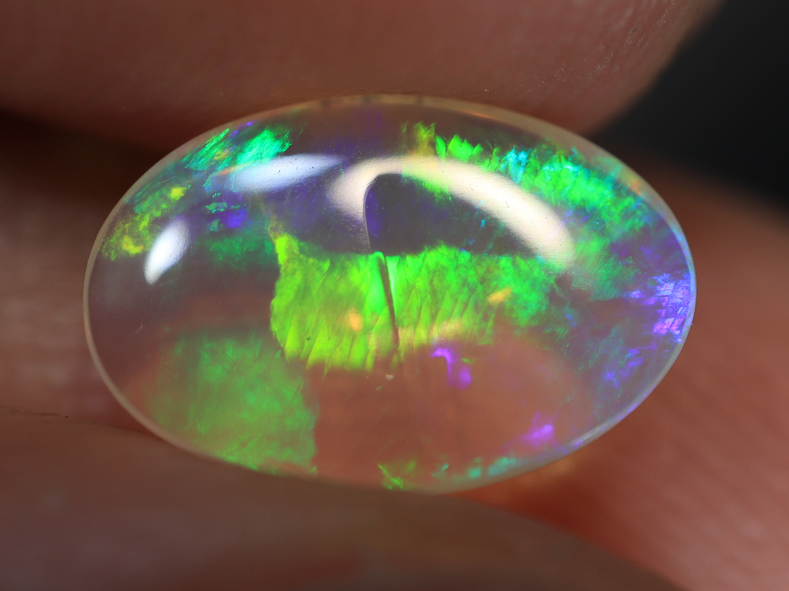 0.80 Ct. Lightning Ridge Crystal Opal TOG-1360 - Image 5