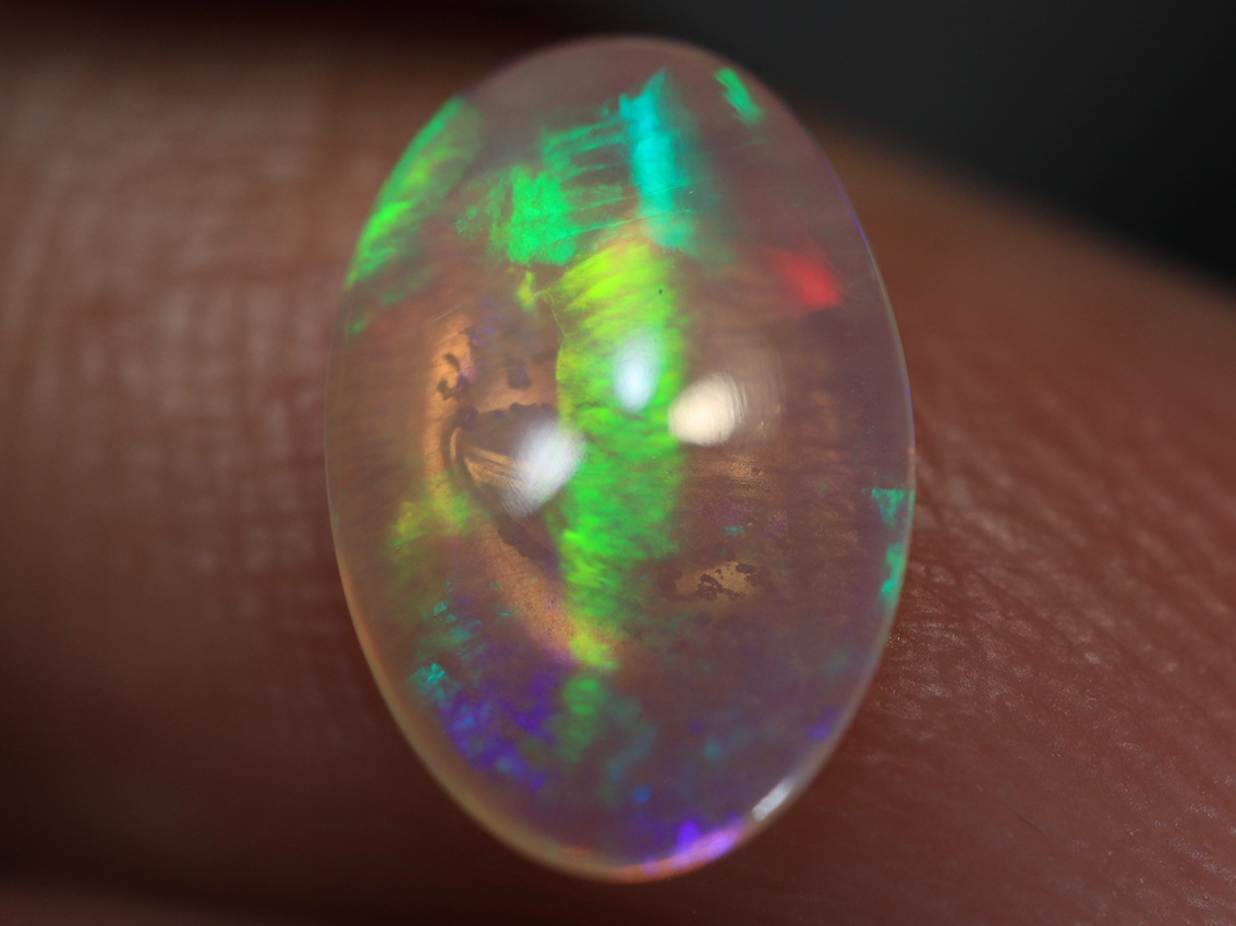 0.80 Ct. Lightning Ridge Crystal Opal TOG-1360 - Image 7