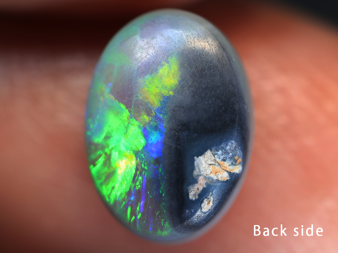1.00 Ct. Lightning Ridge Multi Colour Semi Black Opal TOG-1371 - Image 4