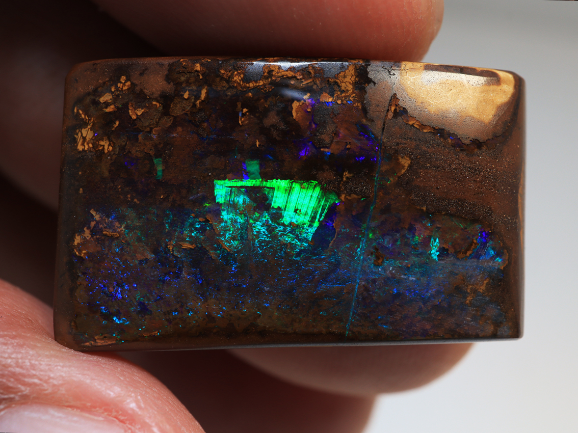 37.10 Ct. Rare Pattern Winton Boulder Polished Opal TOG-2123 - Image 2