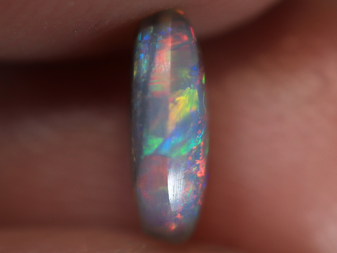 0.50 Ct. Lightning Ridge Multi Colour Semi Black Opal TOG-1372 - Image 2