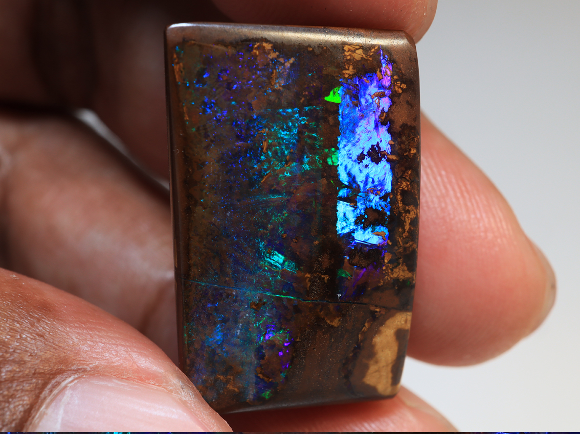 37.10 Ct. Rare Pattern Winton Boulder Polished Opal TOG-2123 - Image 6