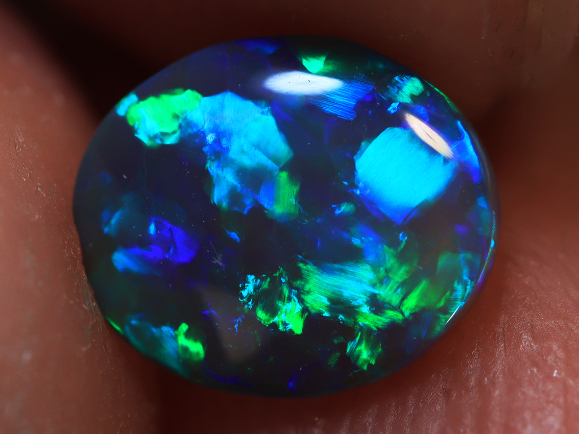 0.60Ct. Lightning Ridge Black Opal TOG-1141