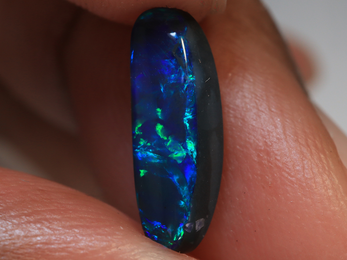 0.55 Ct. Lightning Ridge Dark Opal TOG-1143