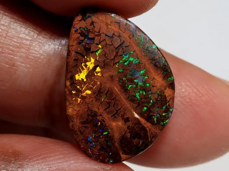 7.0 Ct. Boulder Matrix Polished Opal TOG-1710
