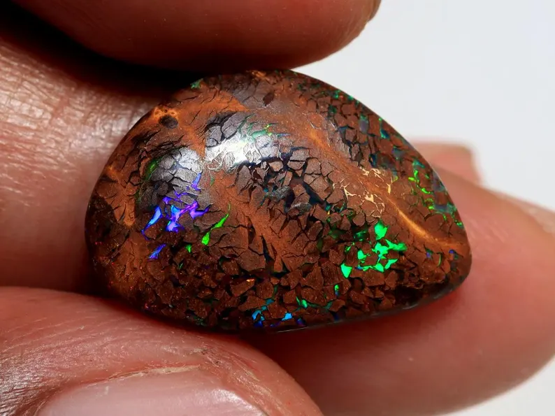 7.0 Ct. Boulder Matrix Polished Opal TOG-1710 - Image 4