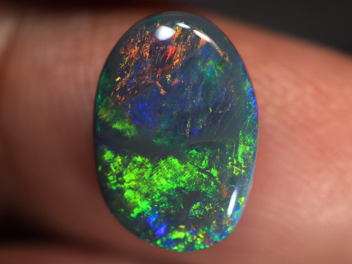 2.10 Ct. Lightning Ridge Black Opal TOG-1389 - Image 6