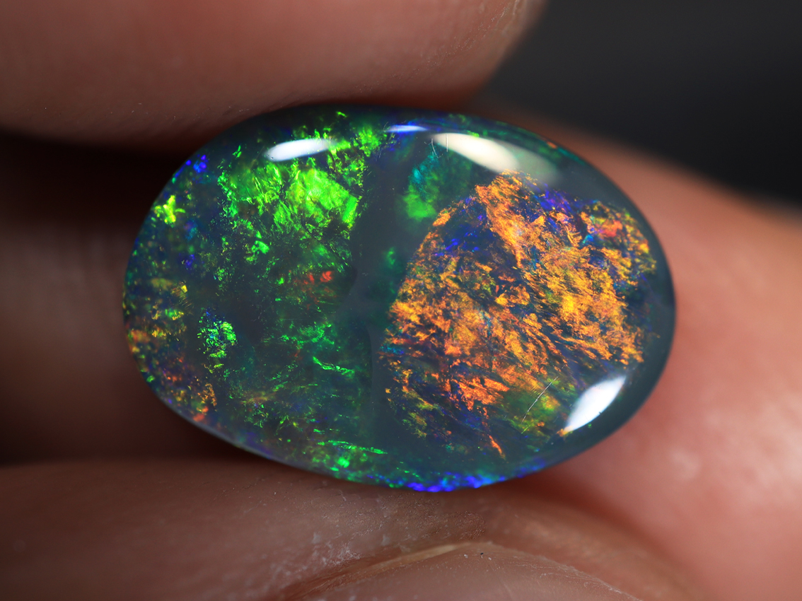 2.10 Ct. Lightning Ridge Black Opal TOG-1389 - Image 5